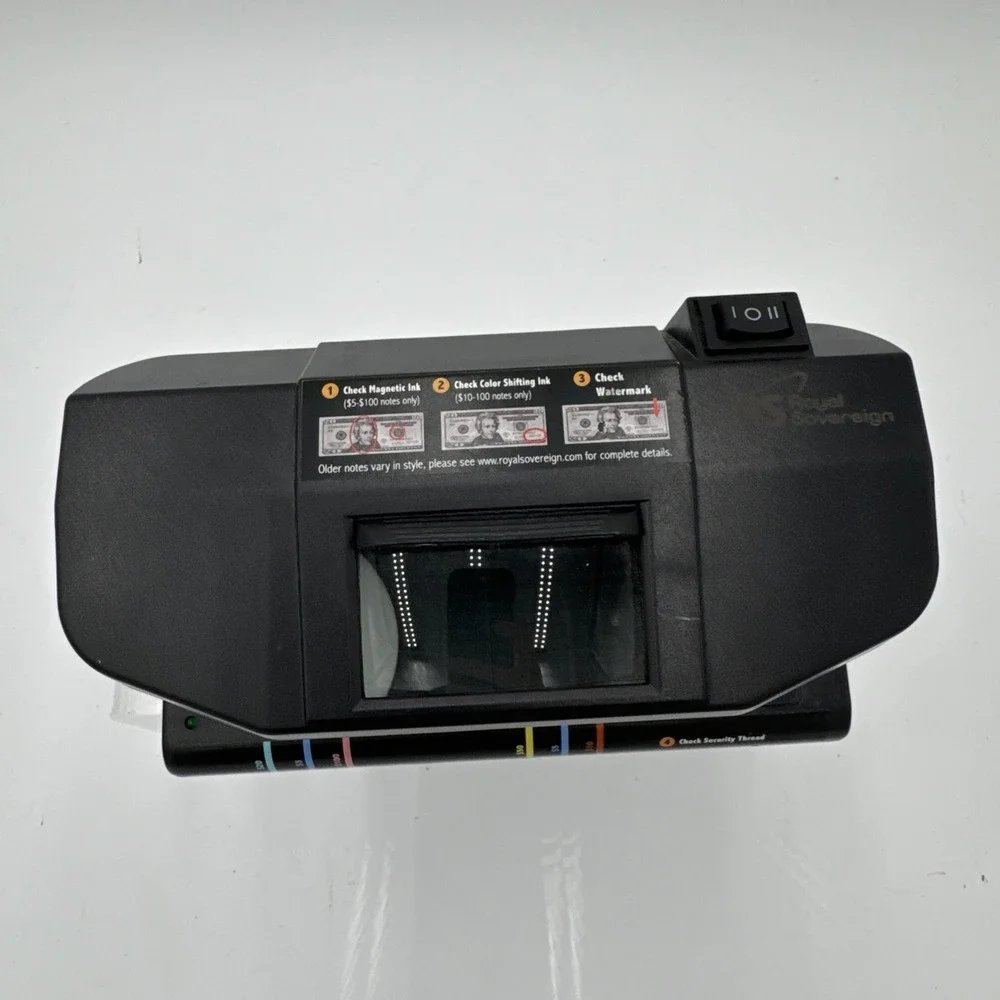 ROYAL SOVEREIGN RCD-3 PLUS‎ Counterfeit Detector Works